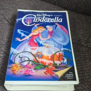 Disney Cinderella VHS Tape | The Classics | Gold Label | Original Animated Film